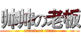 帅帅の老板 (attack on titan)