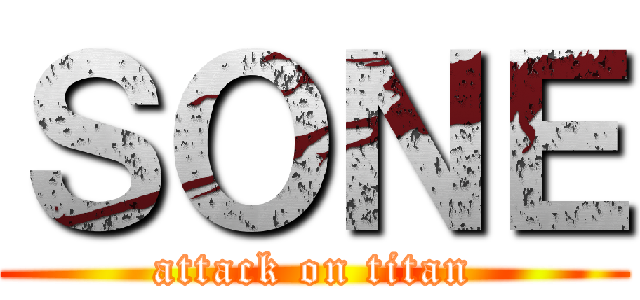 ＳＯＮＥ (attack on titan)