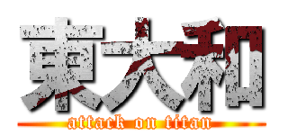 東大和 (attack on titan)