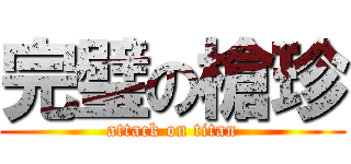完璧の槍珍 (attack on titan)