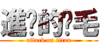 進擊的雞毛 (attack on titan)