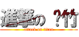 進撃の 彥竹 (attack on titan)