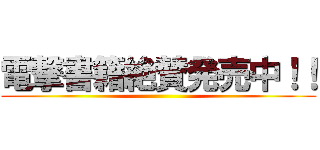 電撃書籍絶賛発売中！！ ()