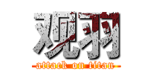观羽 (attack on titan)