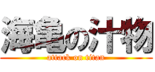 海亀の汁物 (attack on titan)