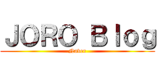 ＪＯＲＯ Ｂｌｏｇ (Naver)