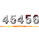 ４５４５６ (14565)