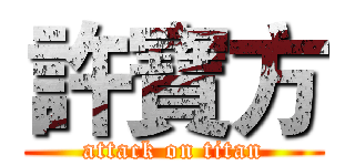 許寶方 (attack on titan)