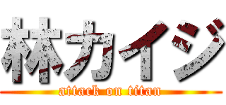 林カイジ (attack on titan)