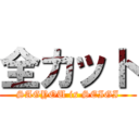 全カット (SAGYOU is SEIGI)