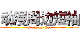 动漫周边短袖 (attack on titan)