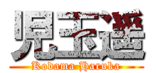 児玉遥 (Kodama Haruka)