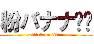 粉バナナ⭐︎ (attack on titan)