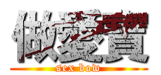 做愛寶 (sex bow)