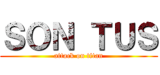 ＳＯＮ ＴＵＳ (attack on titan)