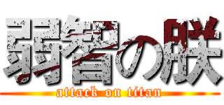弱智の朕 (attack on titan)