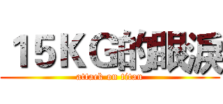 １５ＫＧ的眼淚 (attack on titan)