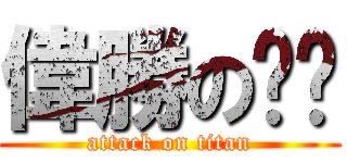 偉勝の喵喵 (attack on titan)