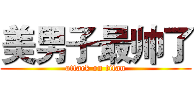 美男子最帅了 (attack on titan)