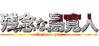 残念な島寛人 (the hool gay)