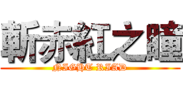 斬赤紅之瞳 (NIGHT RIAD)