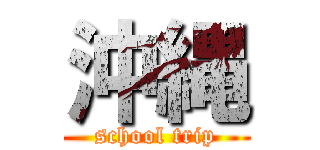 沖縄 (school trip)