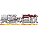 臭蛋の巨放 (attack on titan)