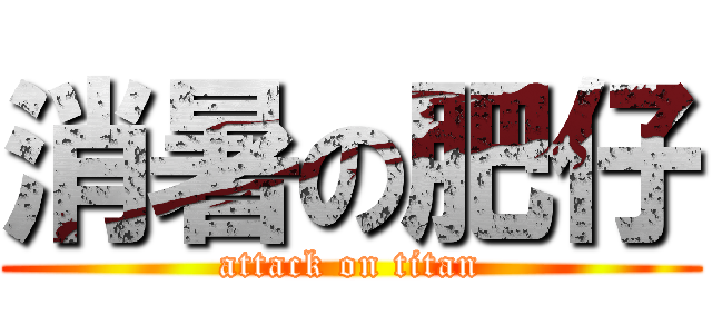 消暑の肥仔 (attack on titan)