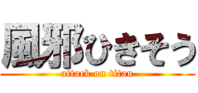 風邪ひきそう (attack on titan)