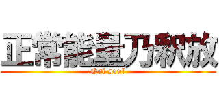 正常能量乃釈放 (Oni soul)
