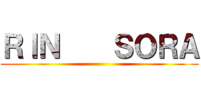 ＲＩＮ    ＳＯＲＡ ()