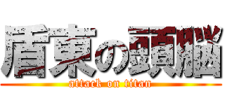 盾東の頭脳 (attack on titan)
