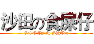 沙田の食屎仔 (Eat C Jai in ShaTin)