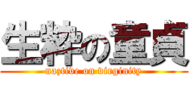 生粋の童貞 (naztive on virginity)