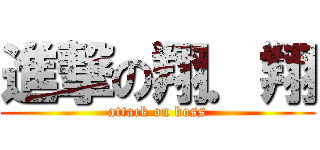 進撃の翔．翔 (attack on boss)
