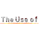 Ｔｈｅ Ｕｓｅ ｏｆ  (Preposition in Academic Title )