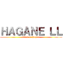 ＨＡＧＡＮＥ ＬＬ (attack on Hagane)