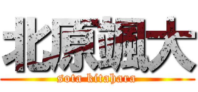 北原颯大 (sota kitahara)