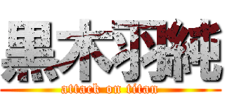 黒木羽純 (attack on titan)
