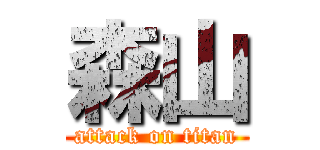 森山 (attack on titan)