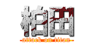 柏田 (attack on titan)