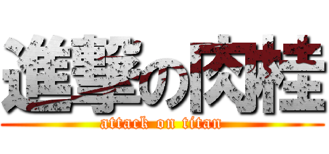 進撃の肉桂 (attack on titan)