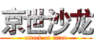 京世沙龙 (attack on titan)