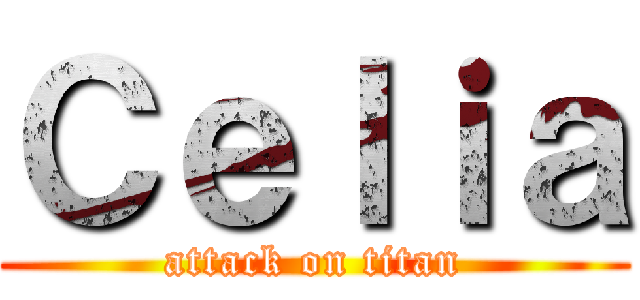 Ｃｅｌｉａ (attack on titan)