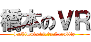 橋本のＶＲ (hashimoto virtual reality)