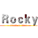 Ｒｏｃｋｙ (attack on titan)