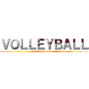 ＶＯＬＬＥＹＢＡＬＬ (Volleyball)