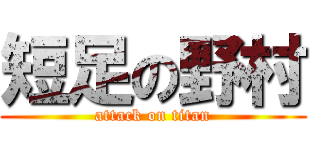 短足の野村 (attack on titan)