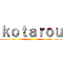 ｋｏｔａｒｏｕ ()