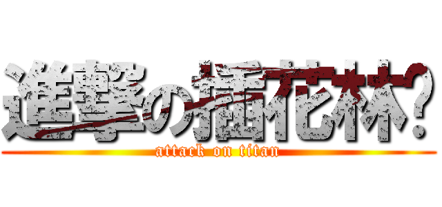 進撃の插花林璇 (attack on titan)